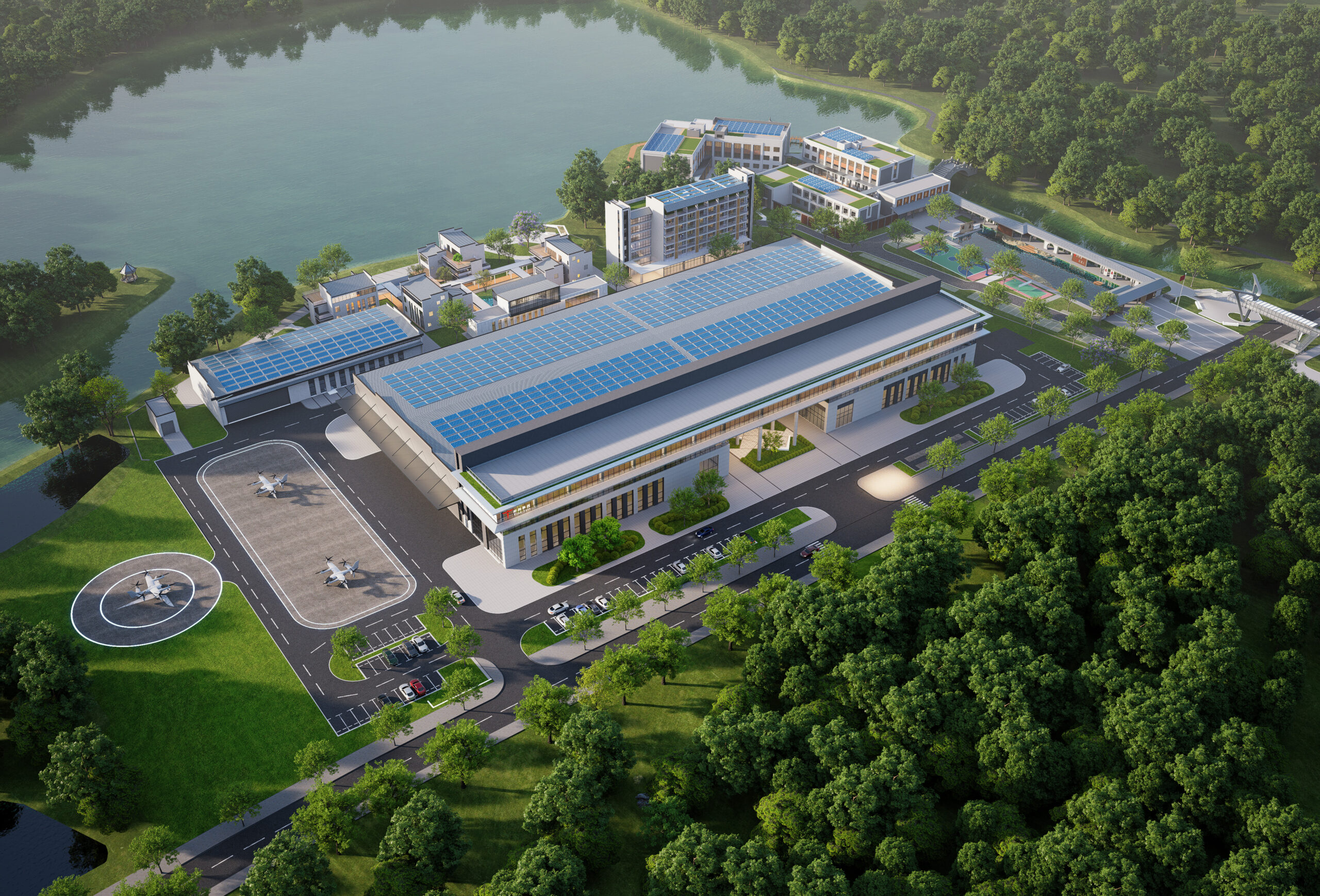 TCab Tech Breaks Ground on First eVTOL Manufacturing Facility