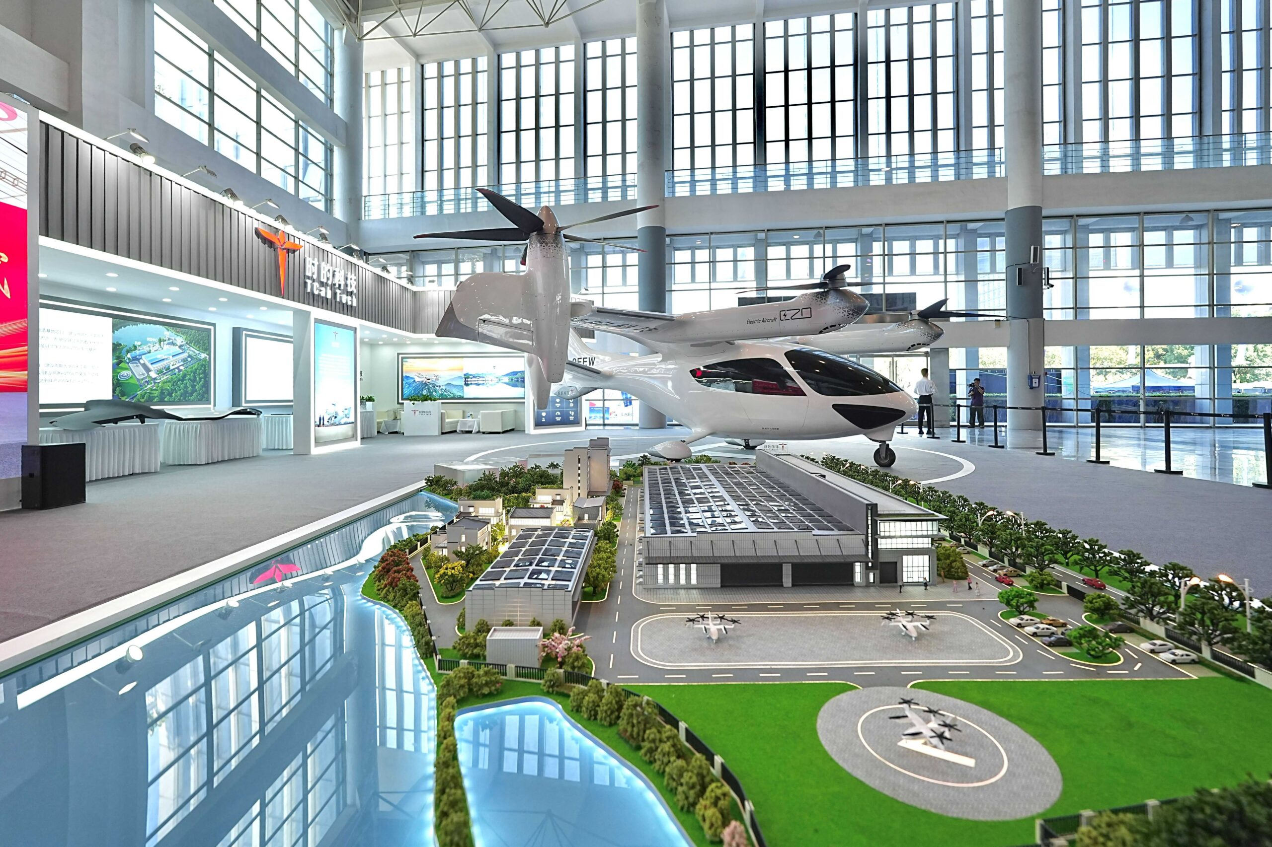 TCab Tech Showcases E20 eVTOL at the 4th Low-Altitude Economy Development Conference